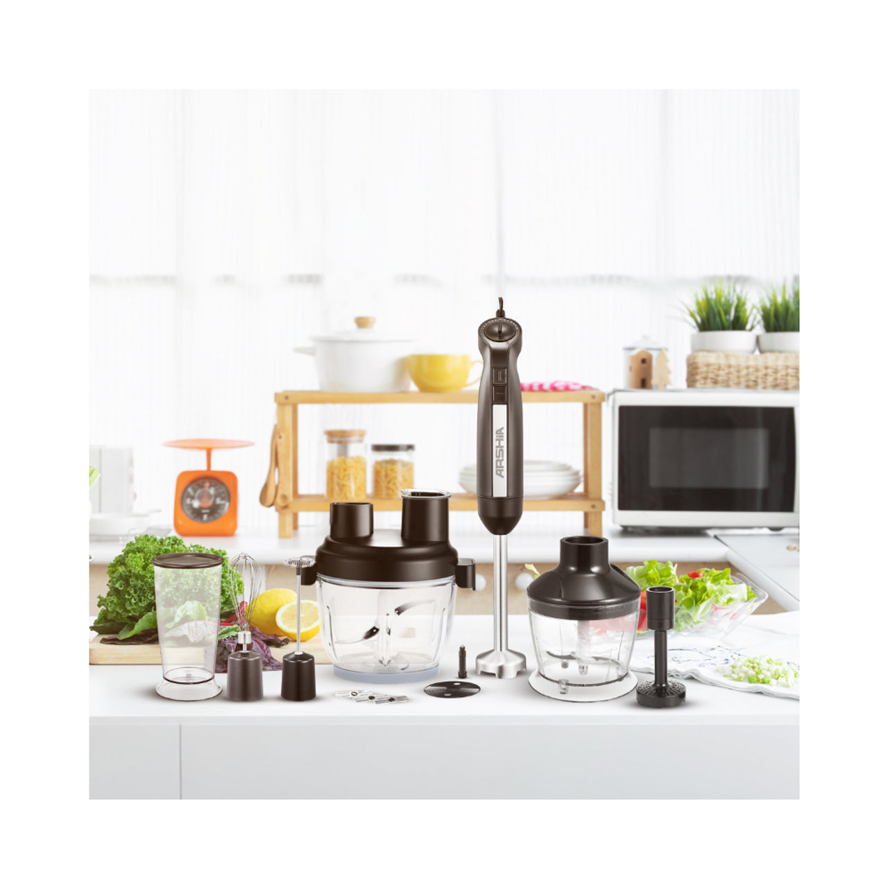 Arshia 8 in 1 Hand Blender Arshia 8 in 1 Hand Blender