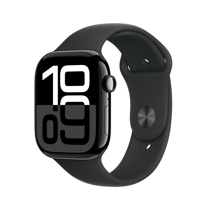 Apple Watch Series 10 GPS Jet Black Aluminium Case with Black Apple Watch Series 10 GPS Jet Black Aluminium Case with Black