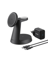 Anker MagGo Wireless Charging Station (3-in-1, Dock Stand) White