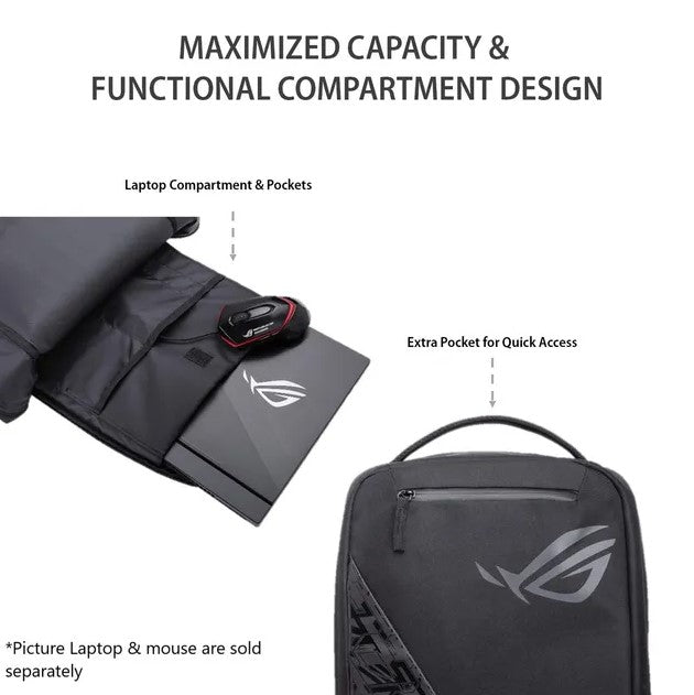 ASUS ROG BP1501G Gaming Backpack for 17” Laptops