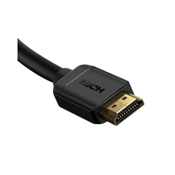 كابل محول من HDMI إلى HDMI عالي الدقة من باسيوس بطول 2 متر - أسود