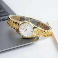 CASIO Women's Analog White Dial Watch - LTP-1274G-7A