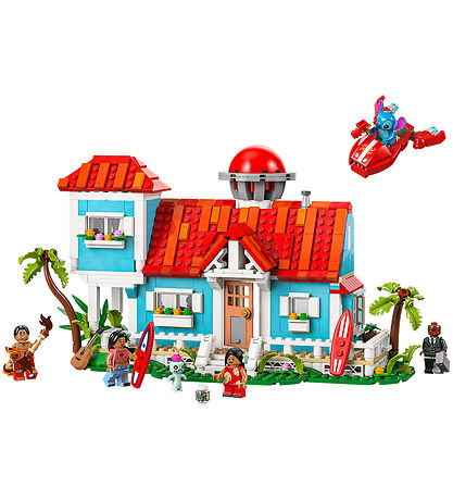 LEGO ديزني – منزل شاطئ ليلو وستيتش 43268 – 834 قطعة