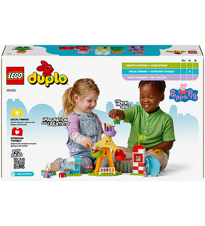 LEGO® DUPLO® Peppa Pig Funfair 10453 - 53 Pieces LEGO® DUPLO® Peppa Pig Funfair 10453 - 53 Pieces