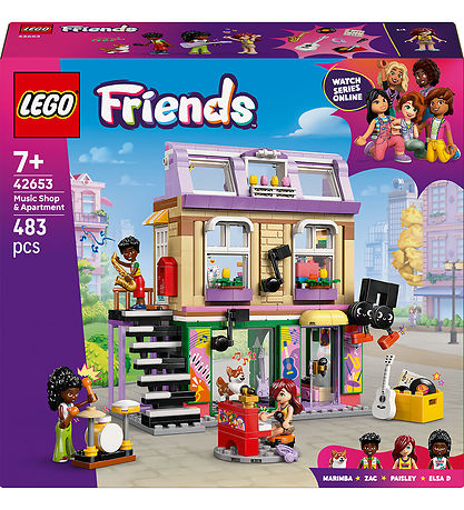 LEGO® Friends - Music Store & Apartment 42653