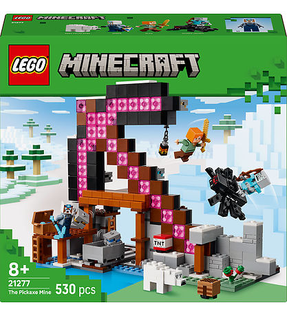 LEGO® Minecraft - The Pickaxe Mine 21277 - 530 pcs LEGO® Minecraft - The Pickaxe Mine 21277 - 530 pcs