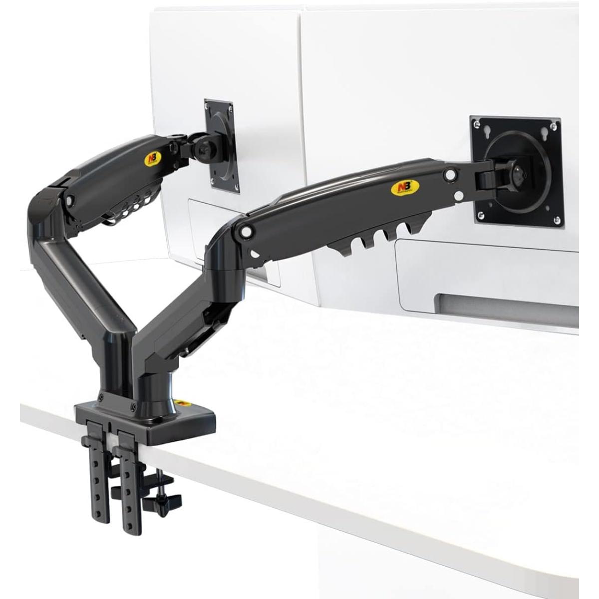 North Bayou 17"-27" Adjustable Dual Monitor Mount