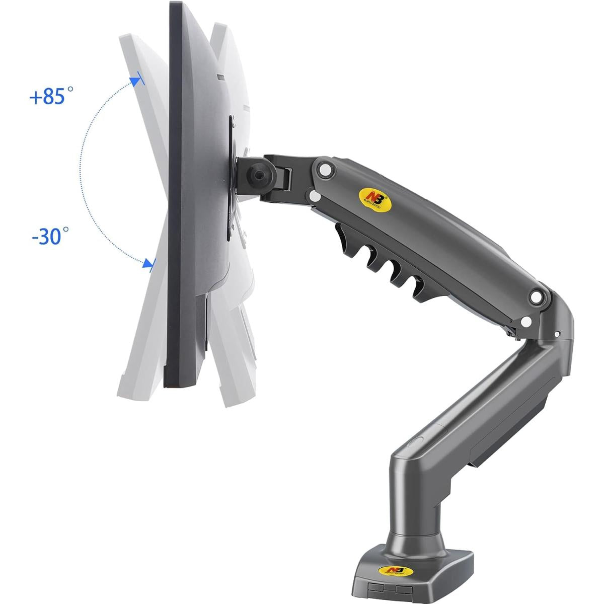 North Bayou F80 Adjustable Monitor Desk Mount 17"-30"