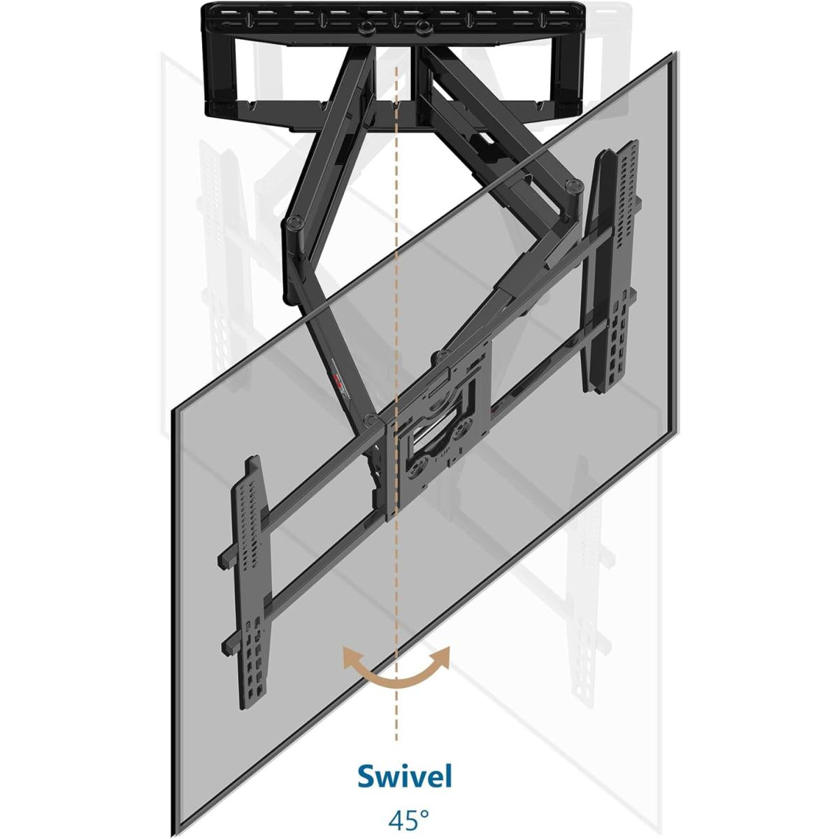 North Bayou SP5 Full Motion TV Wall Mount for 75"-110" Screens