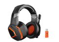 Meetion BTH014 2.4G Wireless Bluetooth & Wired Gaming Headset - Black