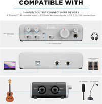 BY-AM1 Dual-Channel Audio Mixer – Professional Sound Control