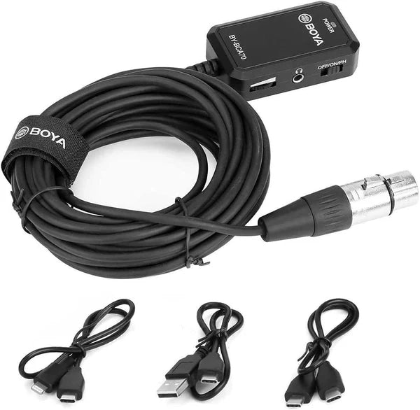 BOYA BY-BCA70 XLR to Phone Audio Adapter BOYA BY-BCA70 XLR to Phone Audio Adapter