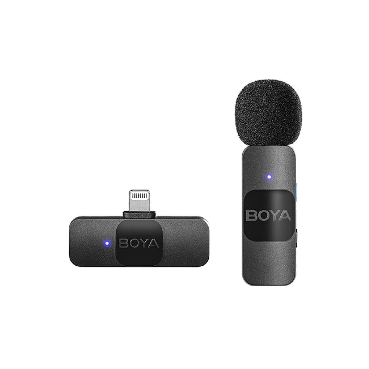 BOYA Ultracompact 2.4GHz iPhone Wireless Microphone System (One Mic) - Black
