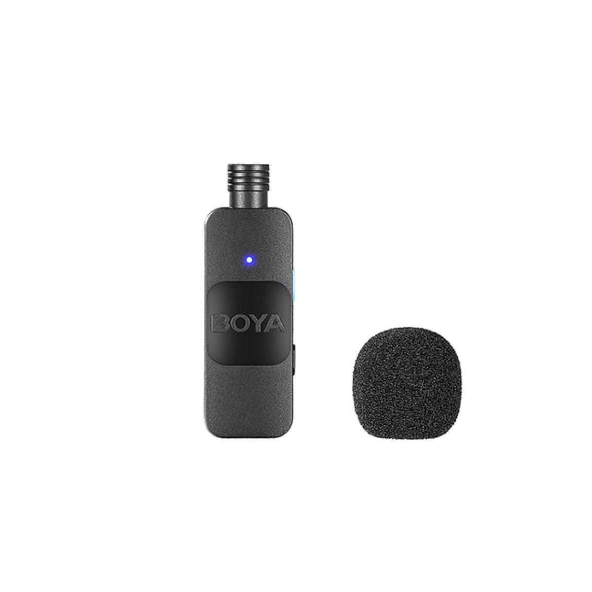 BOYA Ultracompact 2.4GHz Type-C Wireless Microphone System - Black BOYA Ultracompact 2.4GHz Type-C Wireless Microphone System - Black