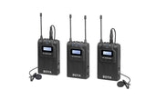BOYA BY-WM8 Pro-K2 ميكروفون لاسلكي مزدوج مع جهازي إرسال