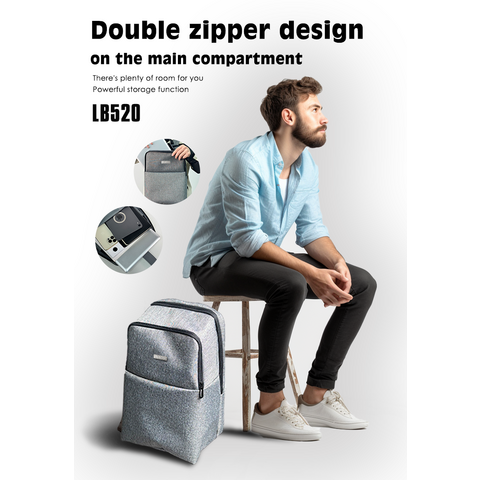LENYES Waterproof Polyester Fabric with Adjustable Shoulder Straps Backpack LENYES Waterproof Polyester Fabric with Adjustable Shoulder Straps Backpack