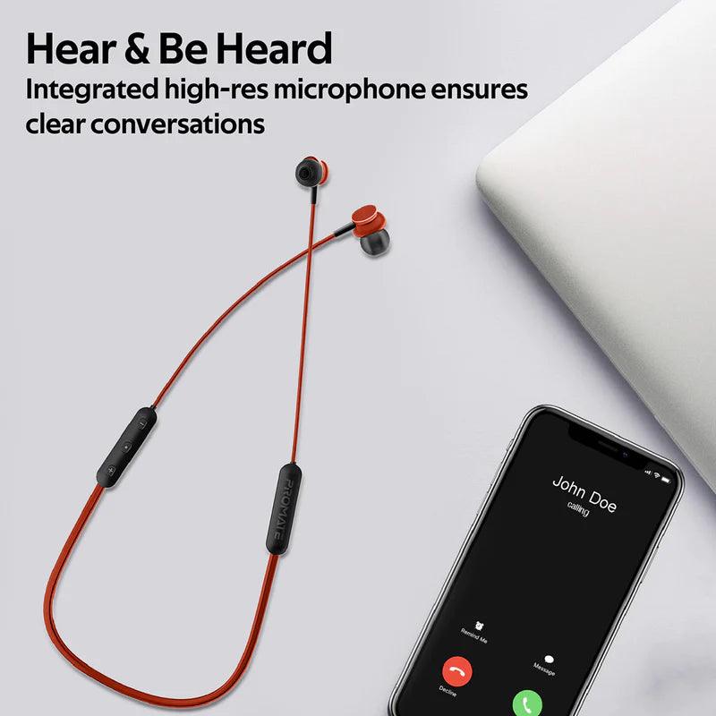 PROMATE Bali High Performance Dynamic Neckband Wireless Earphones