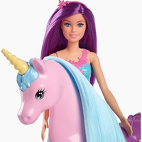 Barbie Doll and Unicorn