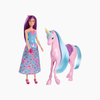 Barbie Doll and Unicorn