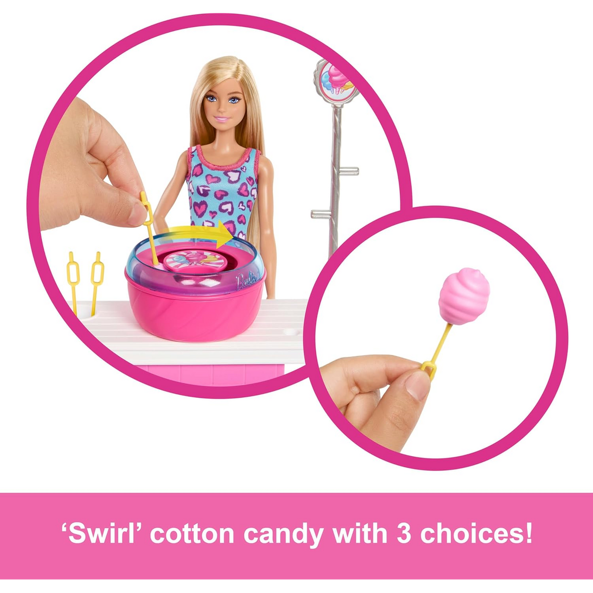 Barbie Mysteries – Cotton Candy and Game Playset