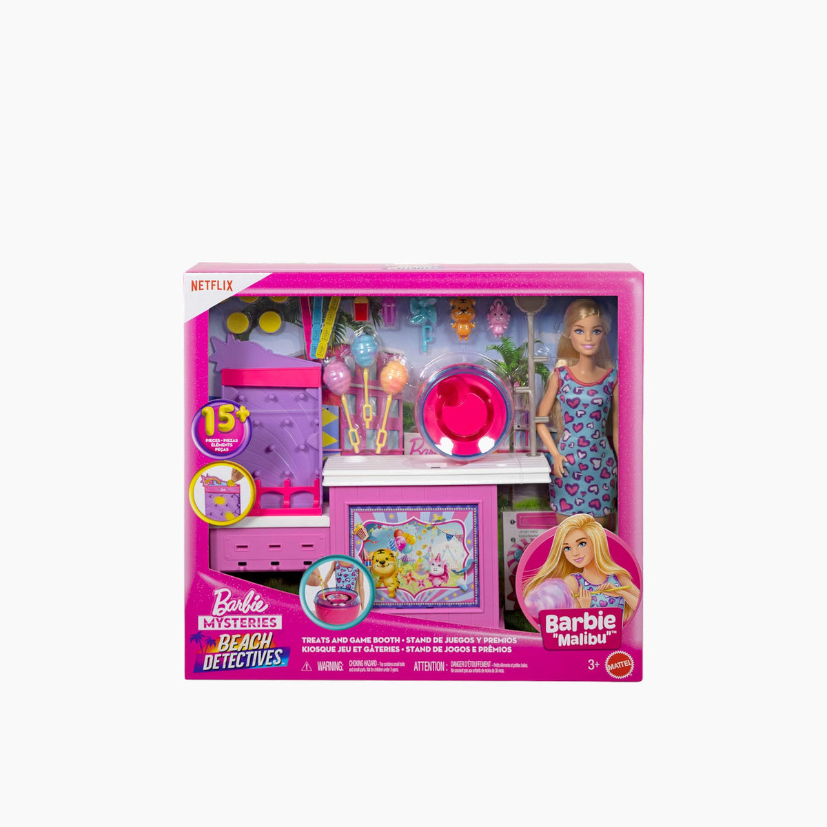 Barbie Mysteries – Cotton Candy and Game Playset
