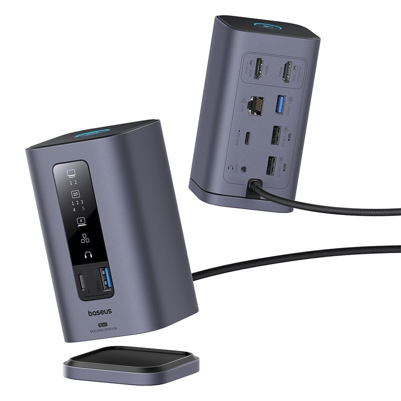 Baseus Spacemate 10 in 1 Docking Station for Mac - Space Grey Baseus Spacemate 10 in 1 Docking Station for Mac - Space Grey