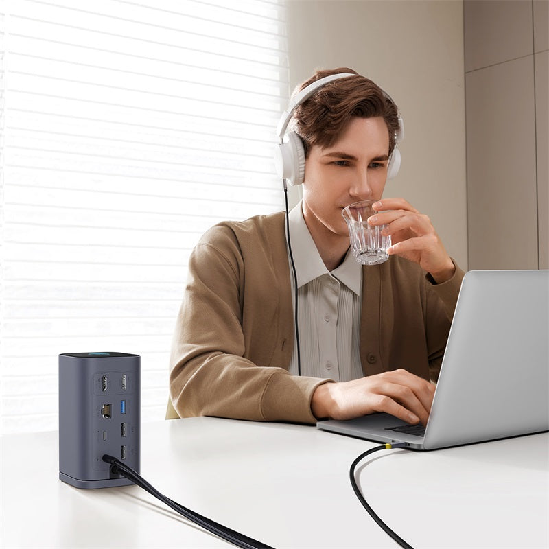 Baseus Spacemate 10 in 1 Docking Station for Mac - Space Grey Baseus Spacemate 10 in 1 Docking Station for Mac - Space Grey