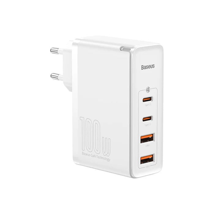 Baseus GaN2 Wall Charger 100W 4 Ports Fast Charger