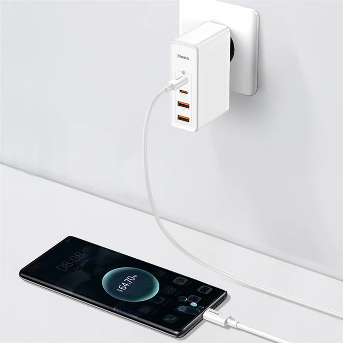 Baseus GaN2 Wall Charger 100W 4 Ports Fast Charger Baseus GaN2 Wall Charger 100W 4 Ports Fast Charger