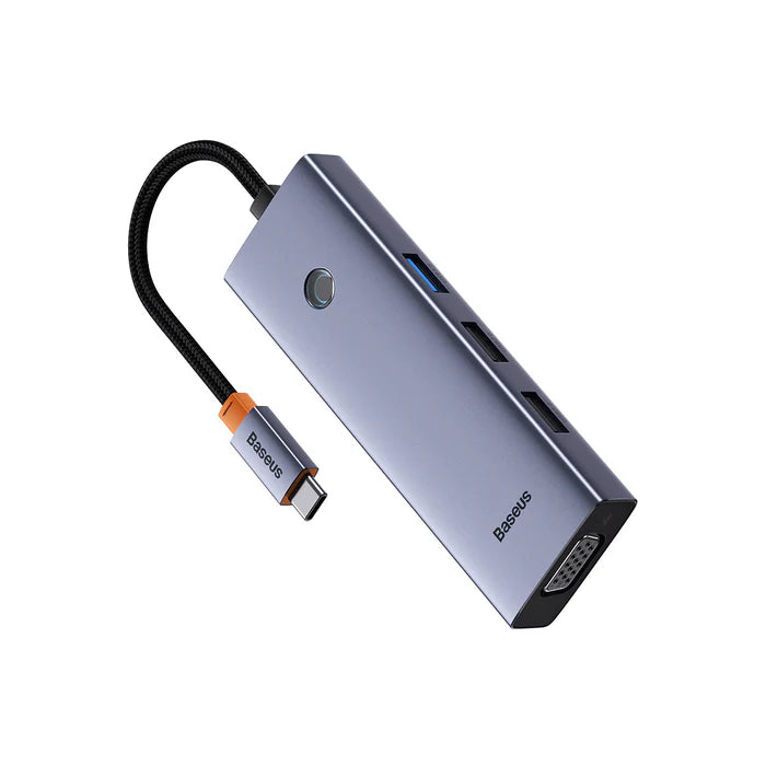Baseus PortalJoy Series 7-Port Triple-Display HUB Space Grey