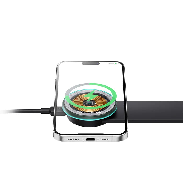 حامل شحن لاسلكي مغناطيسي للسيارة من باسيوس