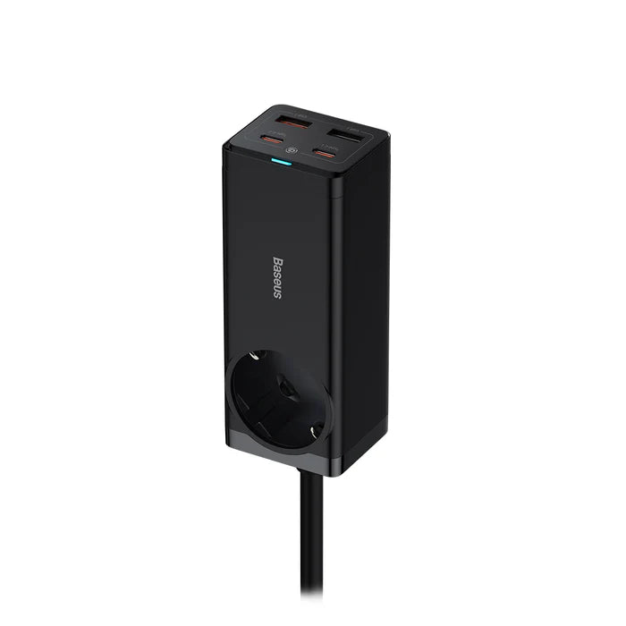 Baseus GaN3 Pro Desktop Powerstrip 65W with Fast Charging Cable Baseus GaN3 Pro Desktop Powerstrip 65W with Fast Charging Cable