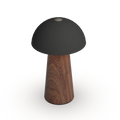 Kreafunk Bello Portable LED Lamp – Brown Wood | 50H Battery