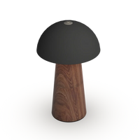 Kreafunk Bello Portable LED Lamp – Brown Wood | 50H Battery