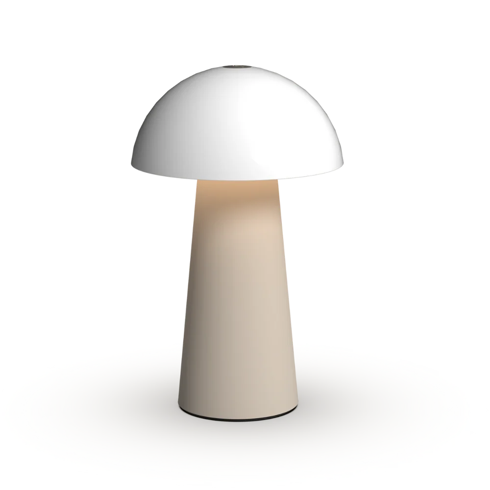 Kreafunk Bello Portable LED Lamp – Ivory Sand | 50H Battery