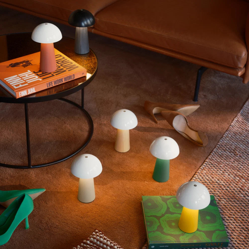 Kreafunk Bello Portable LED Lamp – Terracotta | 50H Battery