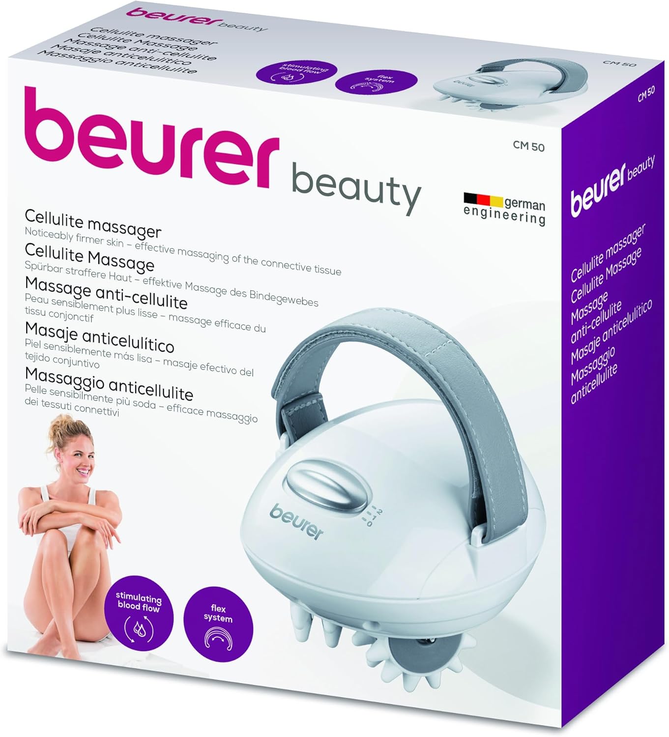Beurer CM 50 Cellulite Massager Firm & Smooth Skin Beurer CM 50 Cellulite Massager Firm & Smooth Skin