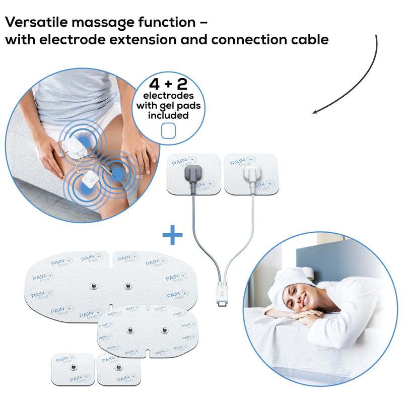 Beurer EM 70 Wireless TENS/EMS Device for Pain Relief & Muscle 
