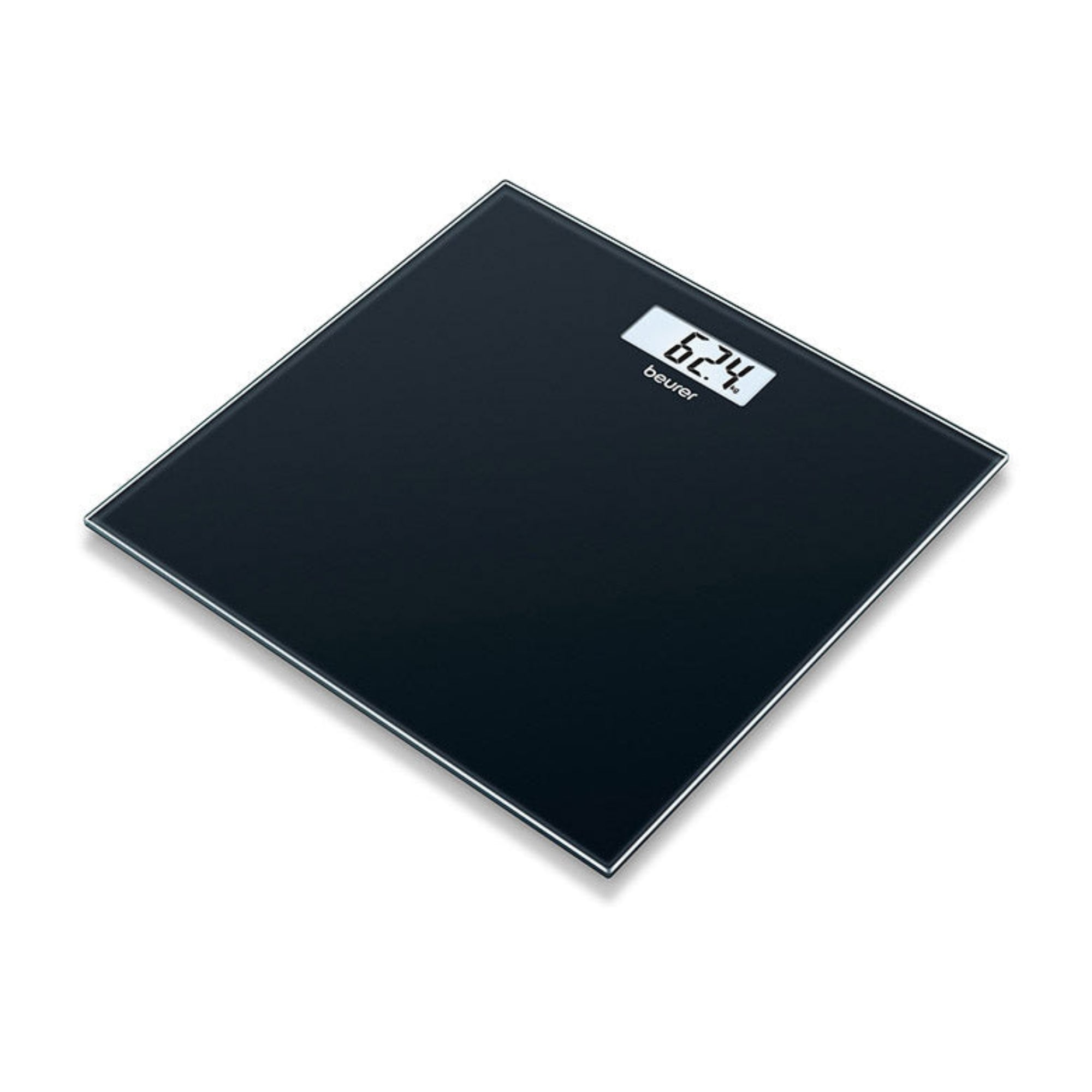 Beurer GS 10 Scale High Accuracy with Elegant Glass Design - Black