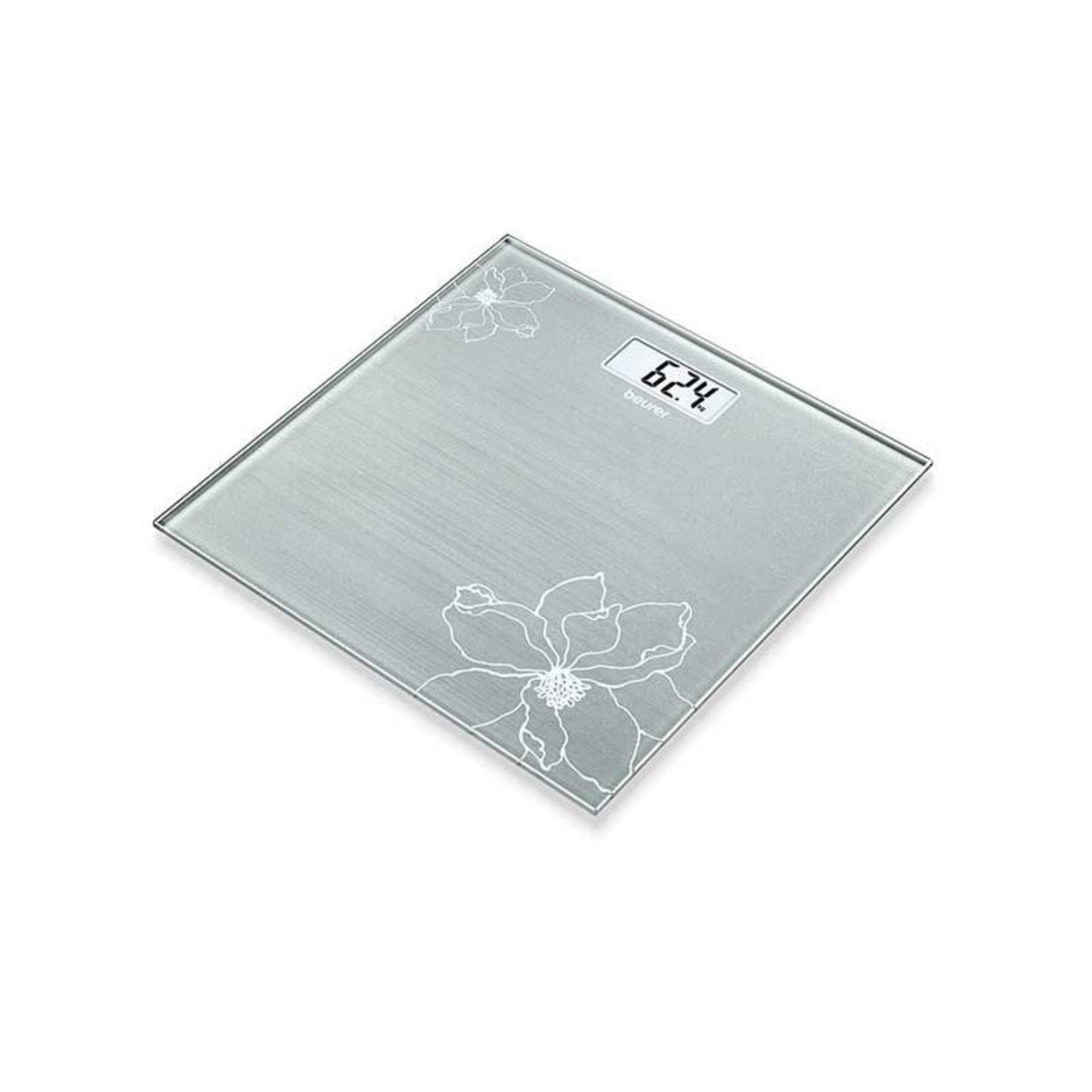 Beurer GS 10 Scale High Accuracy with Elegant Glass Design - Gray