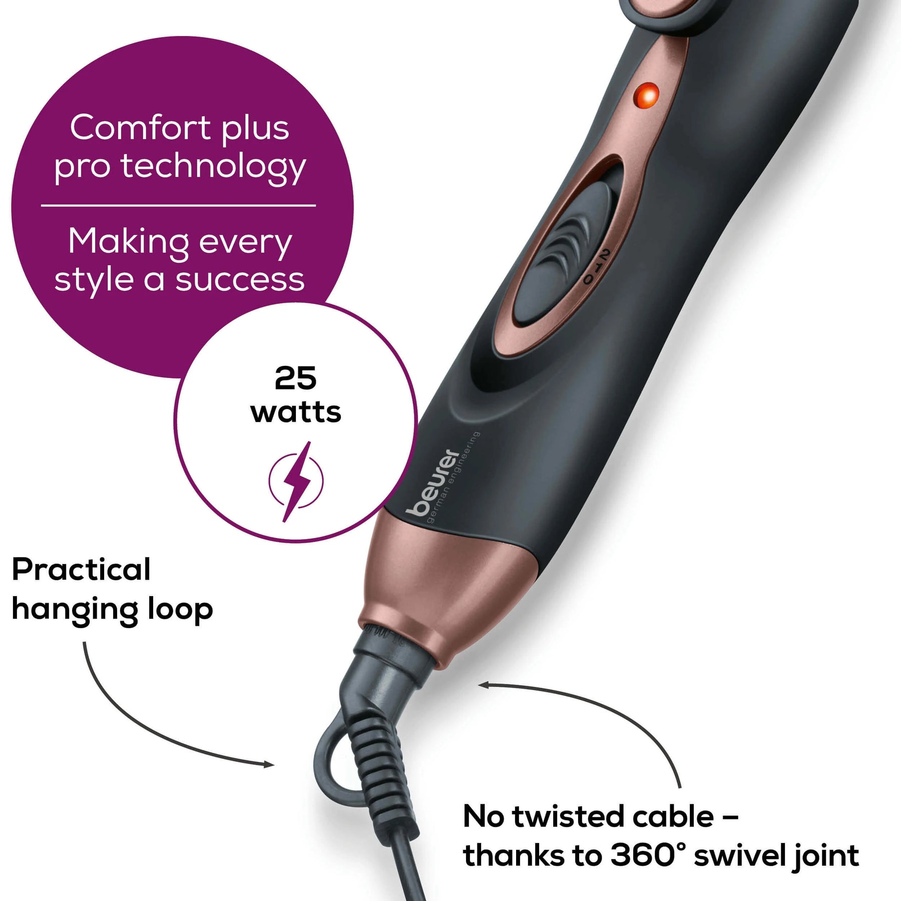Beurer HT 60 Multi-Styler with 7 Interchangeable Attachments Beurer HT 60 Multi-Styler with 7 Interchangeable Attachments