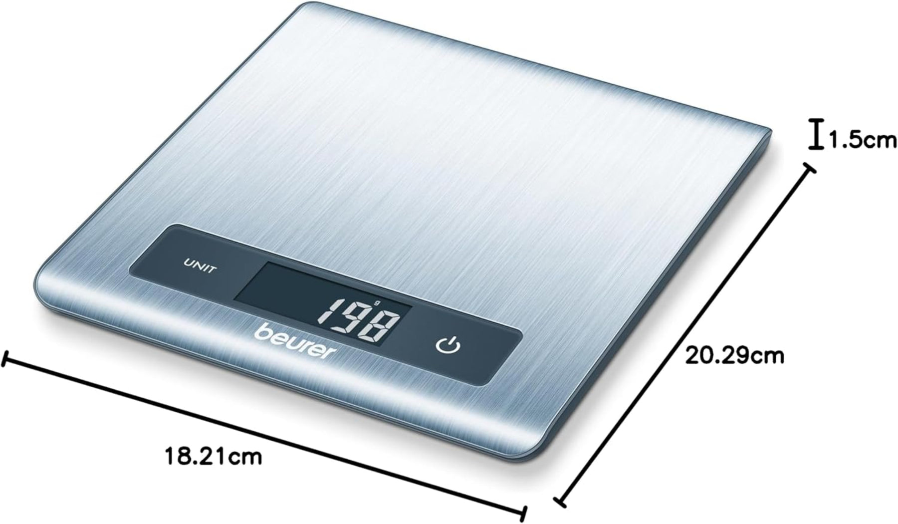Beurer KS 51 Kitchen Scale High Precision & Elegant Design Beurer KS 51 Kitchen Scale High Precision & Elegant Design