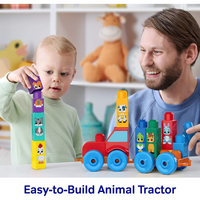 Mega Bloks Build and Match Animal Tractor