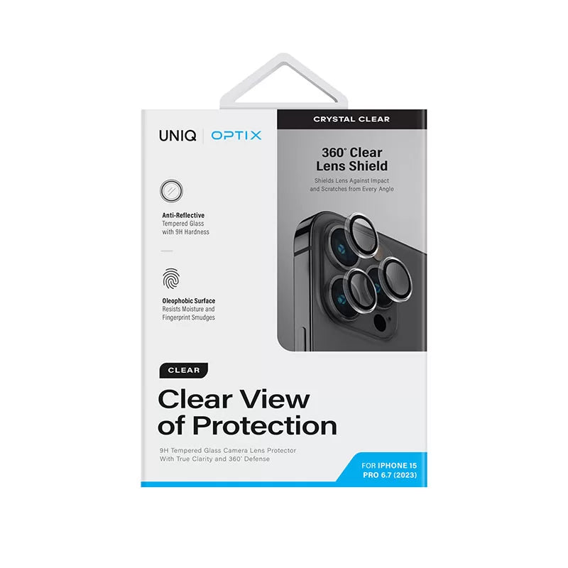 Uniq Optix Camera Lens Protector For IPhone 15 Pro Max (6.7) – Crystal Clear