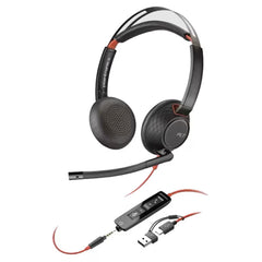 سماعة Poly Blackwire C5220T USB للكول سنتر بإلغاء الضوضاء