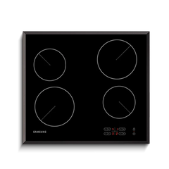 Samsung Electric Hob 60cm with 4 Burners Touch Control