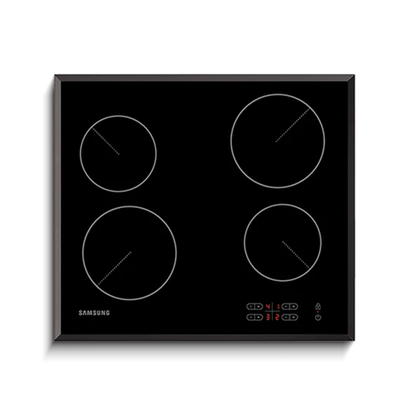 Samsung Electric Hob 60cm with 4 Burners Touch Control