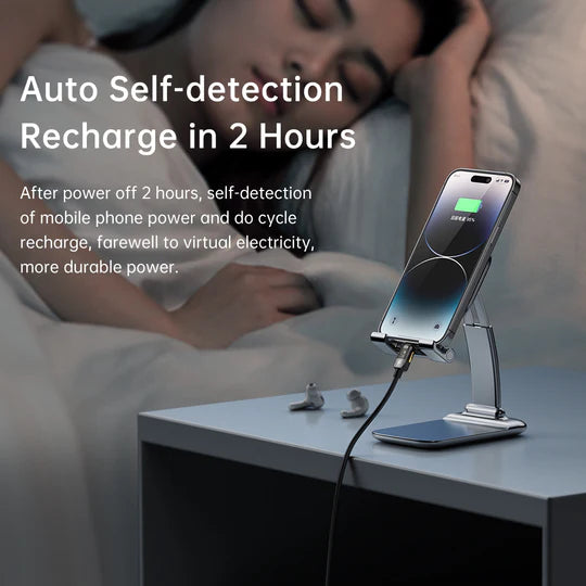 كابل مكدودو لايتينج 1.2 متر مع إيقاف التشغيل التلقائي وتصميم شفاف - أسود