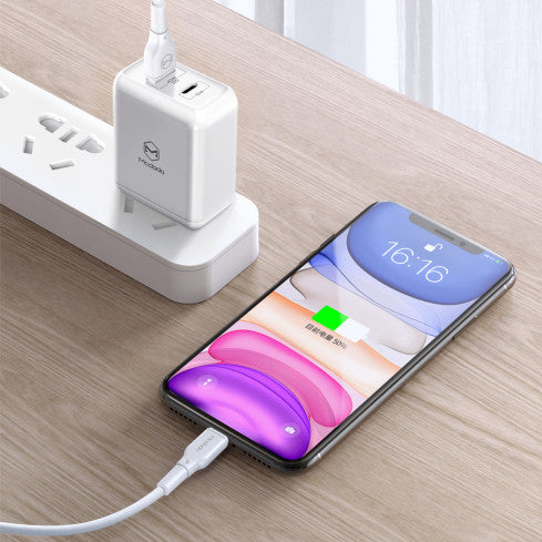 MCDODO Lightning Cable 1.2m Fast Charging & Durable - White MCDODO Lightning Cable 1.2m Fast Charging & Durable - White