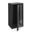 HAING 27U Network Cabinet, 600 x 1000 x 1390mm, Glass Door, Dual Fans, 6-Port PDU and Shelf